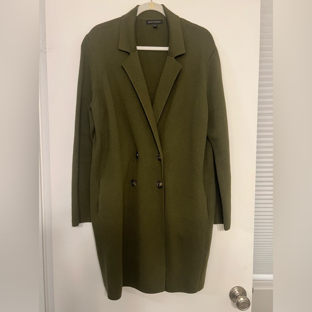Banana Republic oversized Coatigan Sweater
